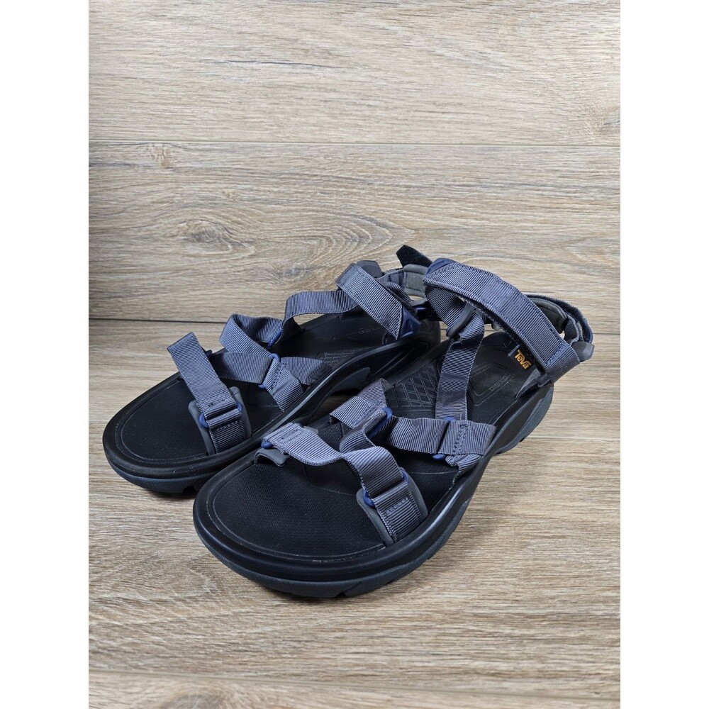 Teva Terra Fi 5 Sport Sandals Men’s 11 Black Trail Hiking Quick-Dry EUC